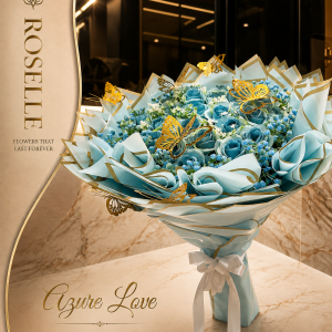 Azure Love — A Symphony of Serenity and Everlasting Elegance